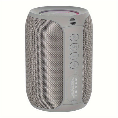 ZEALOT S32Pro 15W Wireless Speaker, Portable Bass, TWS Supports Dual Pairing, 3600mAh Battery, RGB Light, 10 Hours of Gaming Time, Loud Stereo, Charging Cable And Auxiliary Cable, Compatible With Memory Card/usb Insert, Suita