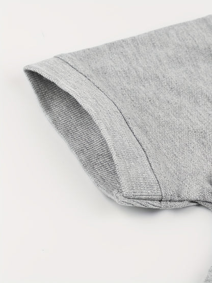 Boys' Casual Lapel Shirt Youngsters's Top Short Sleeve T-Shirt Youngsters's Clothing Comfortable Breathable