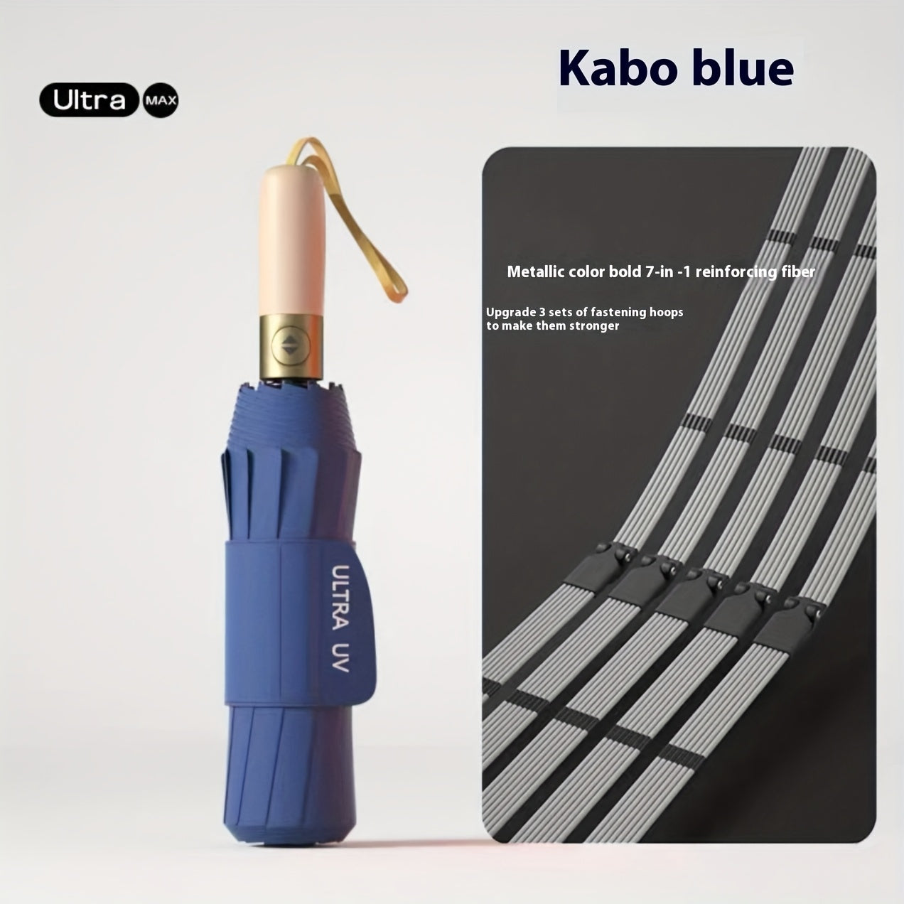 Guarda-chuva resistente com abertura/fecho automático, 12 varetas, pega em madeira maciça (bétula/faia) - Ampla cobertura, resistente ao vento e dobrável, ideal para homens, negócios e viagens - Cor sólida (bordô/preto/azul-marinho)