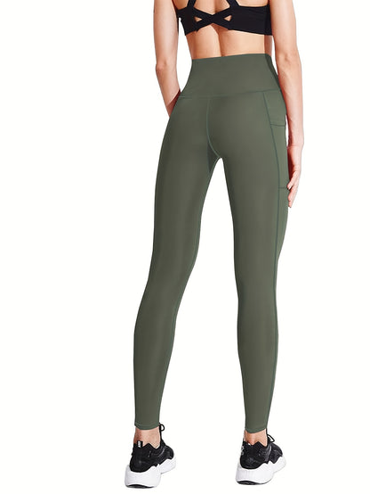 Three-piece Set, Sports Yoga Pants for Women, High Waist, Tight, Quick-Drying, Compression Pants, High Elasticity, Running Outerwear, Long Trousers, Bottoming Pants