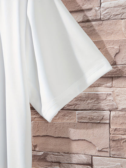 4 Pcs Of Men's Simple Style Casual Solid Color Tees, Comfy Short Sleeve Crew Neck T-shirt Home Pajamas Top Men's Summer Outdoor Clothing