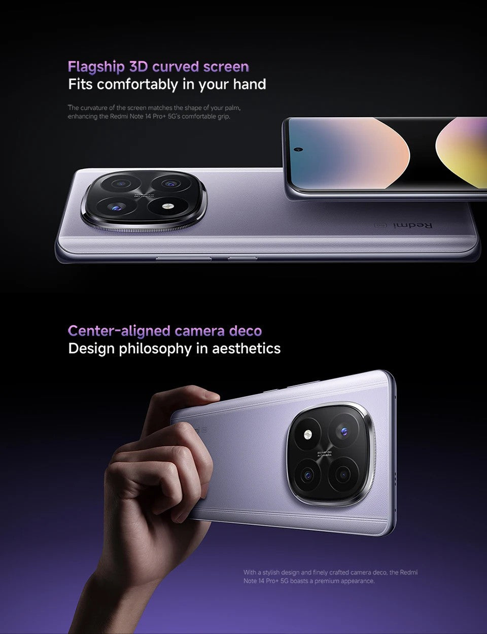 Xiaomi Redmi Note 14 Pro Plus 12GB+512GB 5G Smartphone Snapdragon 7s Gen 3 6.67" AMOLED Display 200MP Triple Camera 120W HyperCharge
