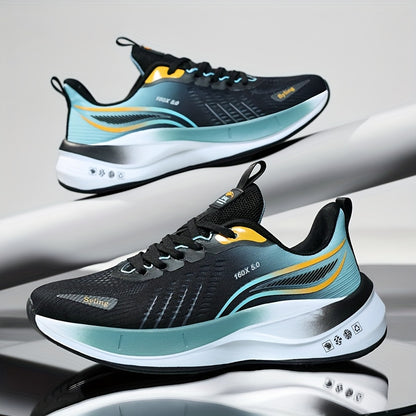 Men'S High-Performance Running Shoes - All-Season Breathable Athletic Sneakers with Carbon Plate Speed Stabilization, Training & Competition Soft Sole, Suitable for All Adults, Athletic Footwear, Sleek Sporty Design, Durable