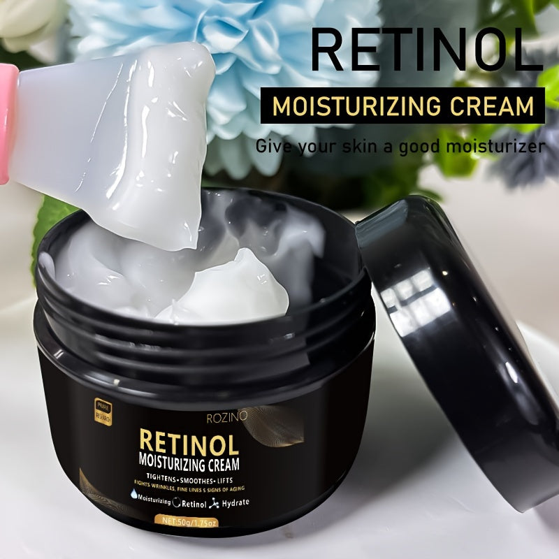 Instant 4pcs Retinol Skincare Set Firming, Moisturizing &amp; Firming, Includes Caffeine Eye Cream, Face Cream, Moisturizing Cream, Facial and Neck Care Stick, farewell to dry, dullness, and sagging, instant touch Lift, deeply hy