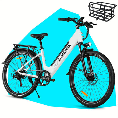 Folding Electric Bike | 26x3.0-inch Durable Tires | 48V13AH Removable Battery | 250W Motor | Disc Brakes | LCD Smart Meter | 100-110km Power-Assisted Range, Mountain Bike, Adult Bike, Cycling Assistant,  Urban Commuting, Mode