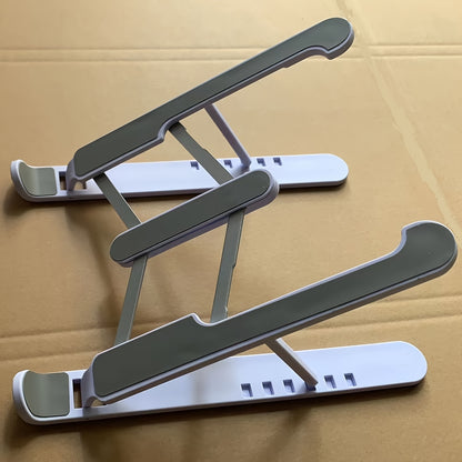 2023 New Upgraded Laptop Stand 12"-15.6"Universal Lightweight Plastic Alloy Folding Angle Adjustable Heat Pipe 24.2*4.5cm Aluminum 12-16"CN; GUA N/A Convenient And Portable