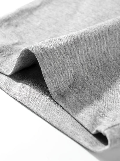 T-shirt infantil de cor sólida, blusa casual de manga curta, t-shirt infantil para o verão.