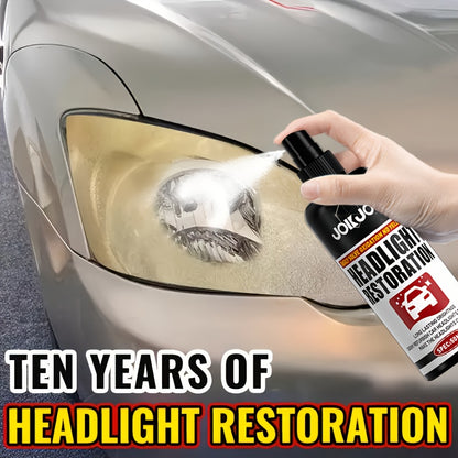 50ml Ceramic Headlight Restoration Spray, Premium Car Headlight Repair Tool - Remove Yellowing and Oxidation, Restore Clarity, Long-lasting Light Coating Protective Spray