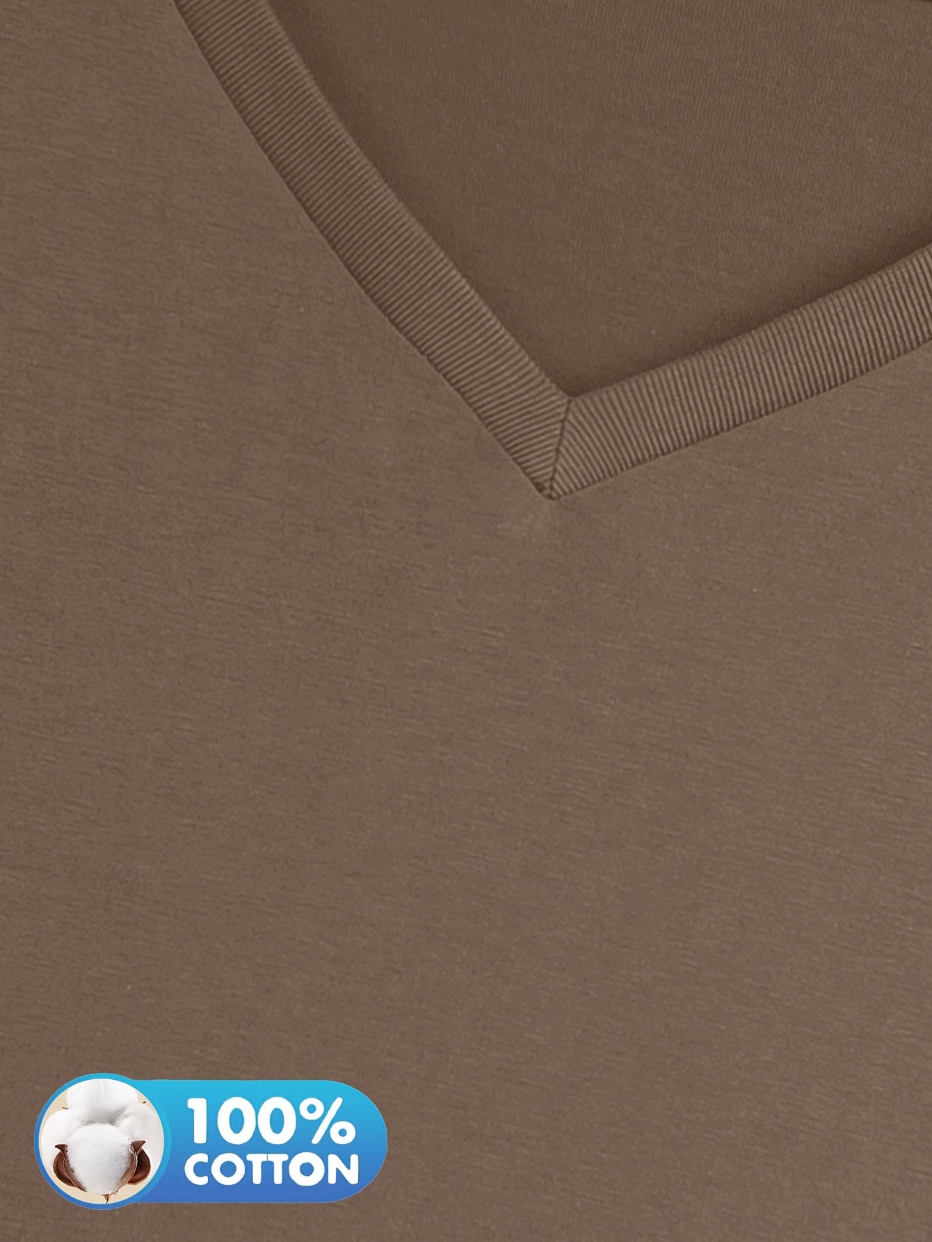 3pcs Women'S 100% V-Neck Long Sleeve T-Shirts - Soft, Durable, and Comfortable Casual Wear for All Seasons, Perfect for Holidays, Graduations, and Everyday Style, Everyday Comfort Wear | Minimalist Style | Soft Fabric Tee