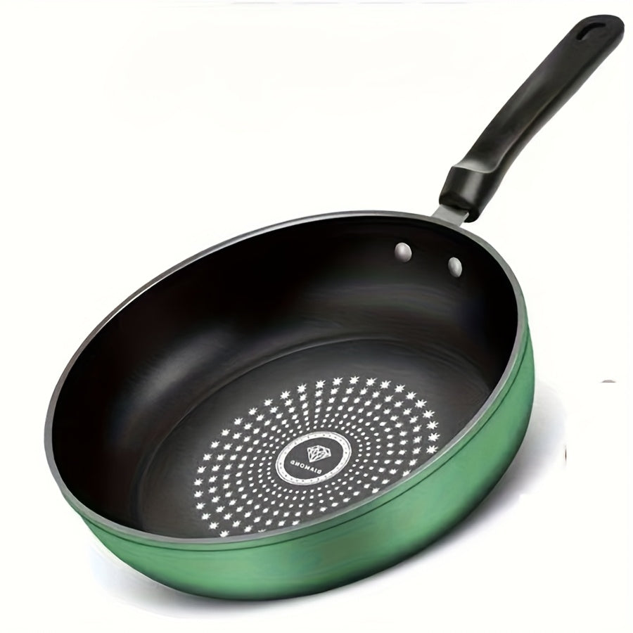 Cast Iron Non-Stick Frying Pan with Star Pattern - Heavy-Duty, Long-Lasting, Induction & Gas Stove Compatible, Perfect for Eggs, Pancakes, Steaks, and More, Versatile Cooking Pan | Star Pattern Pan | Durable Cookware