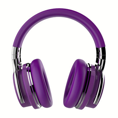 Wireless Headphones, Active Noise Cancelling Headphones with Microphone, Deep Bass, Over Ear Headphones, Comfortable Fit, 30H Playtime