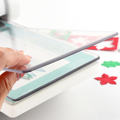 2pcs Clear Metal Cutting Pads for Die Cutting Crafts - Precision Die &amp; Embossing Machine Replacement Pads with Heart &amp; Star Designs, Ideal for Crafting and Card Making, Precision Cutting|Creative Crafting|Durable Craft To