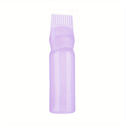 120ml Hair Dyeing Bottle with Comb Shampoo and Applicator Tool - Easy and Precise Hair Color Application