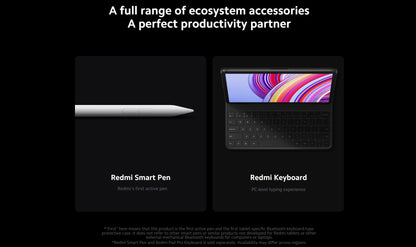Xiaomi Redmi Pad Pro Tablet 8GB+256GB Charger Noincluded, Snapdragon 7S Gen 2 Octa Core 12.1'' 120Hz Display 10000mAh Battery