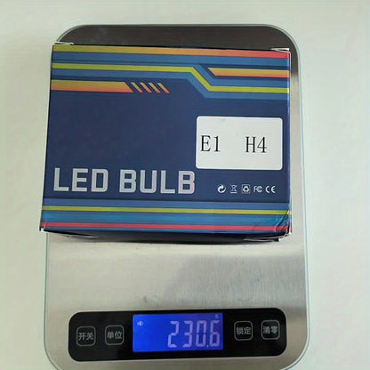 2pcs H4 9003 LED Headlight Bulb CSP Fanless With Canbus High & Low Beam For Audi For Honda For Toyota H4 LED Headlamp For Car Motorcycle HS1 White 12v