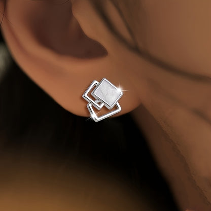 Brincos Geométricos Outono-Inverno Femininos – Elegantes & Minimalistas