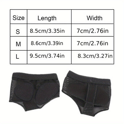 2Pcs Professional Dance Toe Pad Practice Shoes Foot Thong Half Sole Gym Socks Ballet Shoes Pad Woman Foot Care Tools