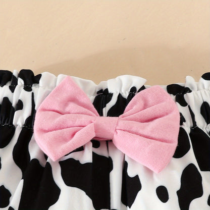 3pcs Short Sleeve &amp; Shorts Set for Newborns - "I'm Daddy's Girl" Letter Print Pants and Headband, Mommy's World Alphabet Kids' Outfit, Perfect for Outdoor