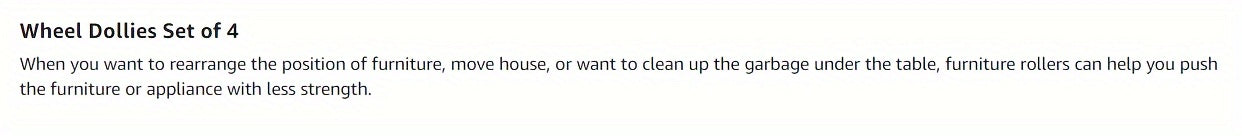 5pcs Heavy-Duty Furniture Moving System, Uncharged, No Battery Required, with Lifter Tool Set for Hardware Moving Tools