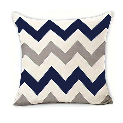 4pcs Modern Geometric & Floral Print Velvet Pillow Covers - Soft Blue & White, Zipper Closure, Machine Washable Polyester, Perfect for Living Room & Bedroom Decor - Includes 2 Large, 1 Medium, 1 Small, Decorative Pillows (No