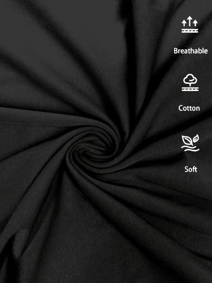 3pcs Women'S 100% V-Neck Long Sleeve T-Shirts - Soft, Durable, and Comfortable Casual Wear for All Seasons, Perfect for Holidays, Graduations, and Everyday Style, Everyday Comfort Wear | Minimalist Style | Soft Fabric Tee