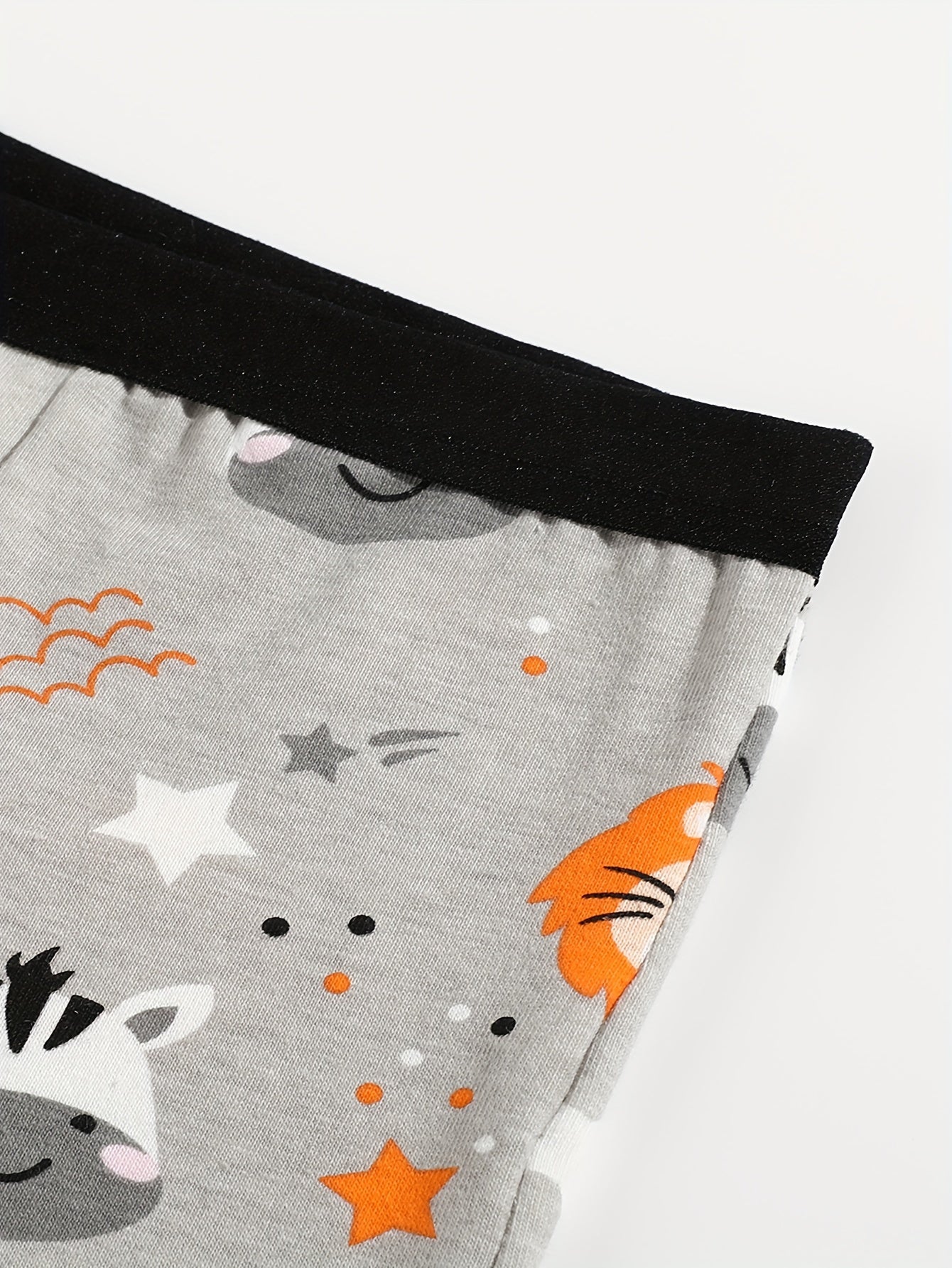 8pcs Boys' Boxer Briefs with Dinosaur & Excavator Truck Cartoon Designs - Breathable Stretch Fabric, Elastic Waistband, Soft Casual Underwear for Youngsters, Youth Boy Stylish Boxers