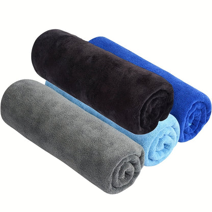 4pcs Microfiber Gym Towels for Men & Women - Quick Dry, Super Absorbent Sports Towel Set for Fitness, Yoga, Golf, Camping - Perfect Gift Idea, Best for Christmas, Perfect for Thanksgiving