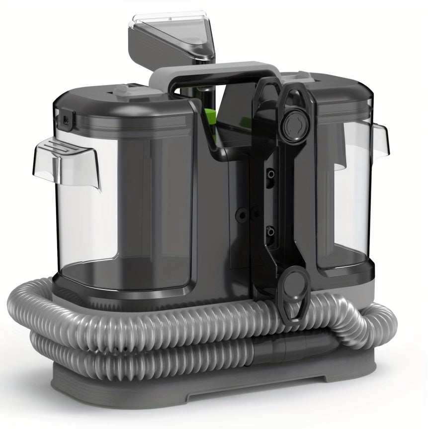 Avehrit 2-in-1 Carpet Cleaner & Vacuum Cleaner - 220-240V, Portable Handheld Design with Ergonomic Handle, Compact & Powerful for Hardwood Floors, Carpet, Sofa, Bedroom - Black, Vacuum Cleaner for Carpet, Sleek Appliance, Eff