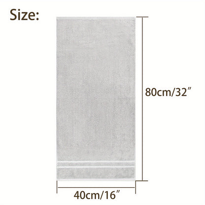 DIJOA 6-Pack Pure Cotton Towel Set, Face Wash Towels Hand Towels Bathroom Towels Lightweight Quick-Dry 40cm X 80cm 400GSM, Holiday Gift Sports Outdoor Beauty Towels Japanese Korean European Style