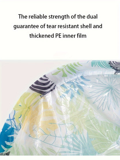 1pc Large Inflatable Sofa Chair - Heavy-Duty Oxford Fabric Portable Air Bed/Seat, Foldable Self-Inflating Couch for Adults &, No Needed, Ideal for Camping, Beach, Music Festivals, Backyard (Takes Air from Mouth, Chaise Pliant