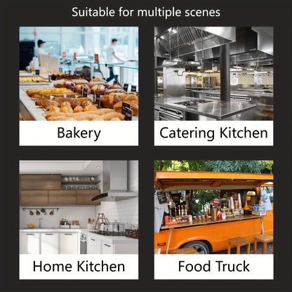 Brodark Kitchen Knife Set With Block, 15pcs Knife Block Set With Built-in Sharpener, Stainless Steel Knives Set For Kitchen, NSF Certified Kitchen Knives, Shark Series