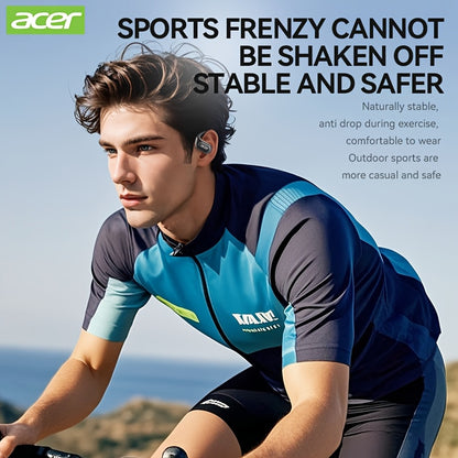 Acer OHR510 Pure Bass Sound Wireless Wireless Earbuds - New Model Over-Ear Design, Long Battery Life, High-Quality Sound for Sports