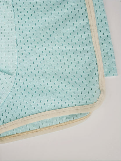 4pcs Men's Summer Ice Sliky Fiber Fabric Breathable Mesh Boxer Briefs - Soft, Comfortable & -Friendly Loose Fit Underwear