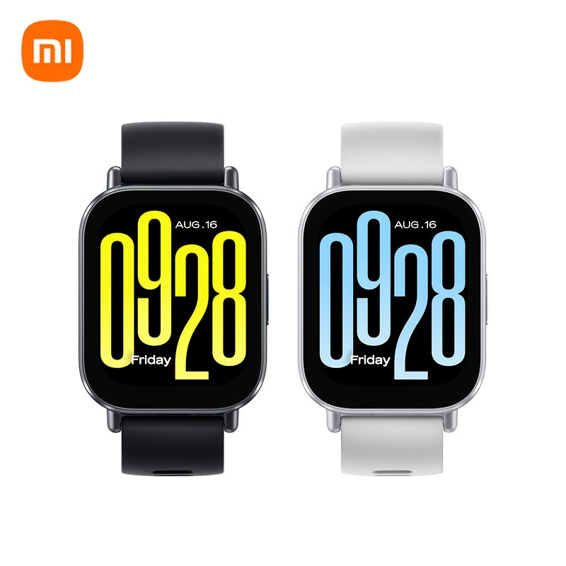 Xiaomi Redmi Watch 5 Active - 5.08cm LCD Display, Wireless 5.3, 470mAh Long Battery Life, Camera Control, Alexa Voice Assistant, USB Charging, Black TPU Band, Sleek Smartwatch | Highresolution Screen
