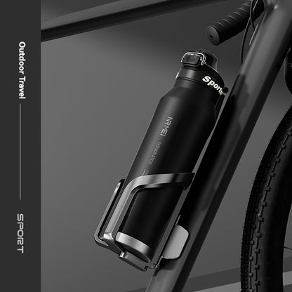 NRMEI Insulated Stainless Steel Water Bottle with Straw, Quick-Open Flip-Top Lid, BPA-Free 304 Stainless Steel & 316 Stainless Steel, Leak-Proof for Sports, Travel, School - Valentine'S Day, Easter, Women'S Day Gift