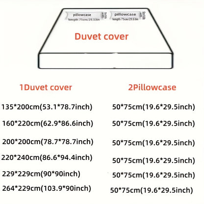 Conjunto de 3 peças, capa de edredão com estampado de triângulos dourados, macia, confortável e respirável, ideal para quarto, quarto de hóspedes ou dormitório de estudantes. Inclui 1 capa de edredão e 2 fronhas.