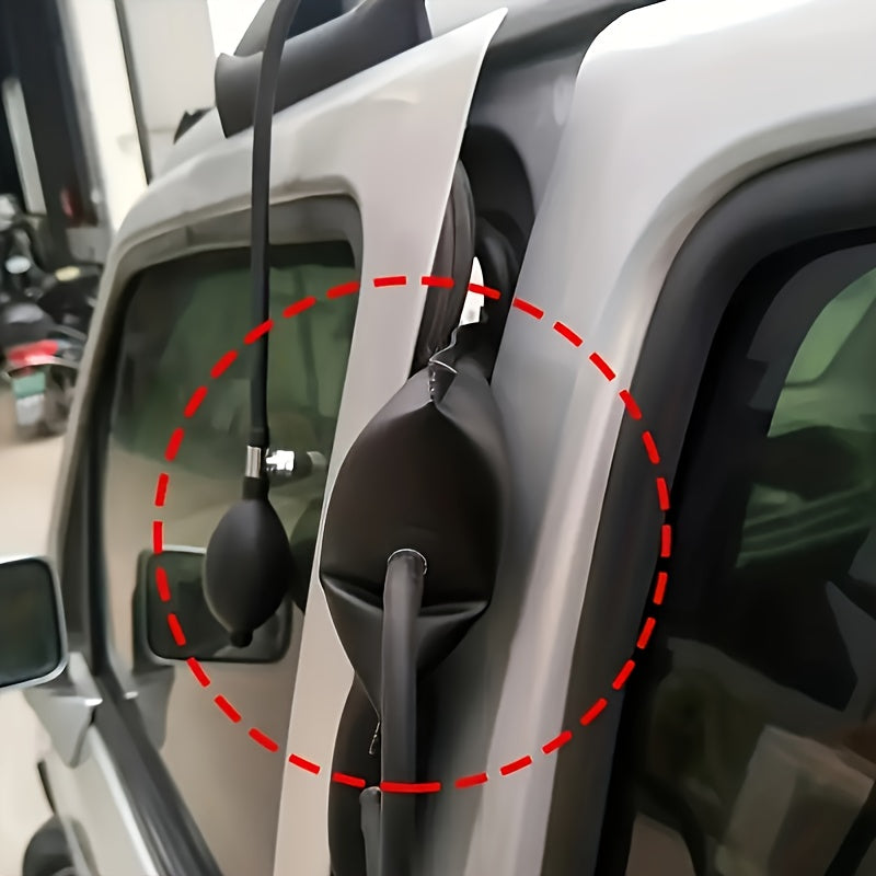 Complete Auto Repair Tool Kit: Inflatable Airbag, Air Pump, Emergency Unlock Tool & More - Get Your Car Ready For Anything!