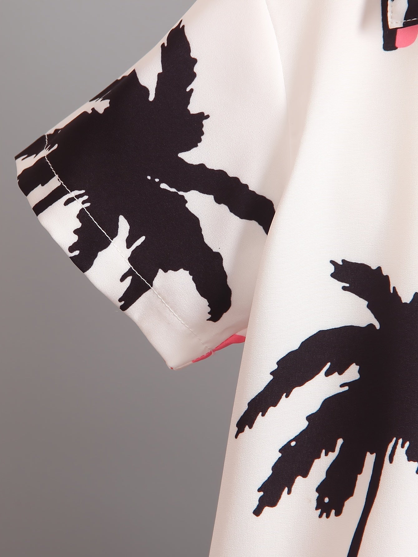 Boys' Summer Fashion Street Shirt Three-piece Set Only Selling Hats, Shirts and Shorts, Perfect for Outdoor