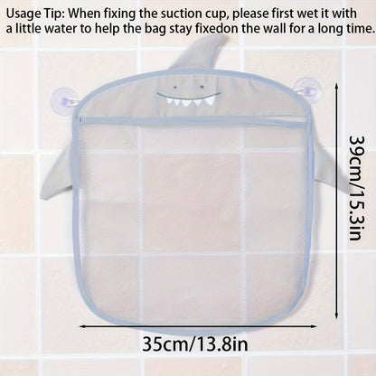 1pc Water Toy Storage Bag, Drain And Breathable Toy Drying Bag, Bathroom Storage Bag