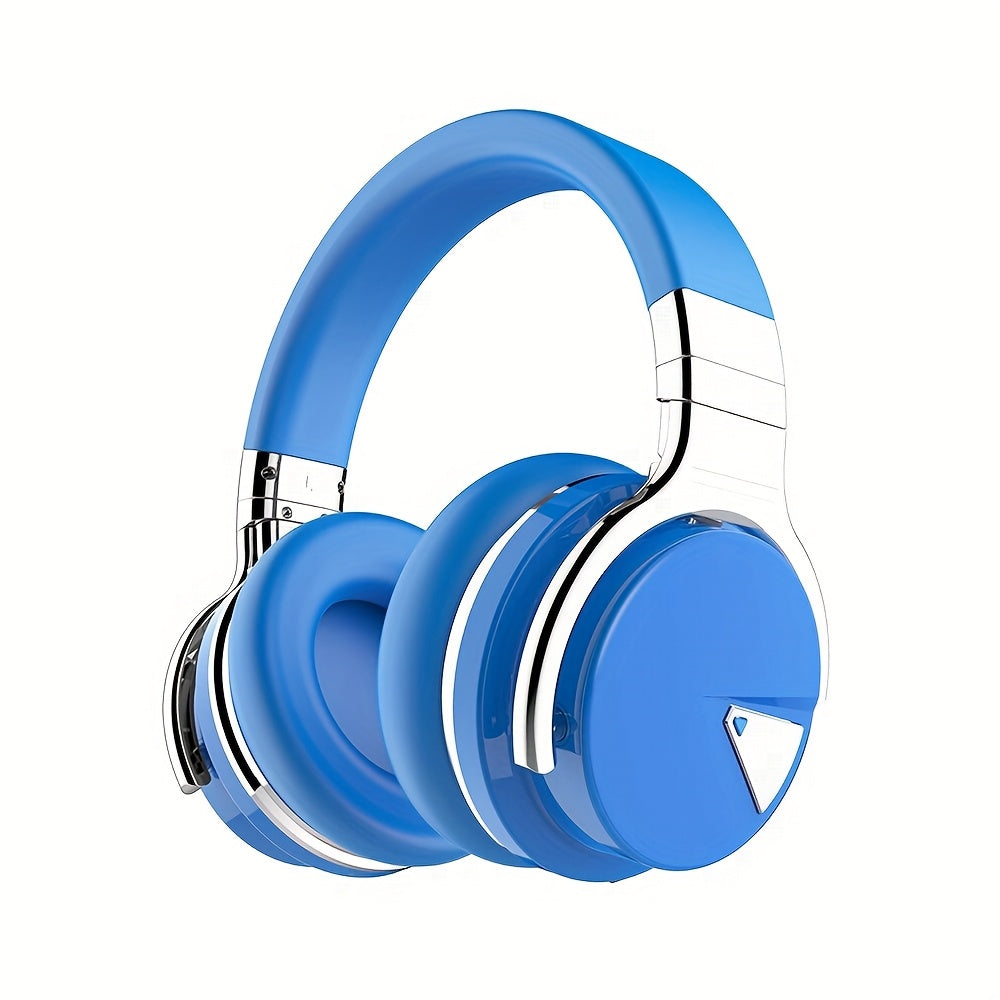 Wireless Headphones, Active Noise Cancelling Headphones with Microphone, Deep Bass, Over Ear Headphones, Comfortable Fit, 30H Playtime