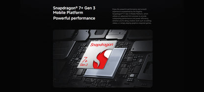 Xiaomi Pad 7 Tablet, 11.2 Inches, 8GB+128GB, 3.2K 144 Hz Display, Snapdragon 7+ Gen 3, 8850 mAh Battery, HyperAI, Grey