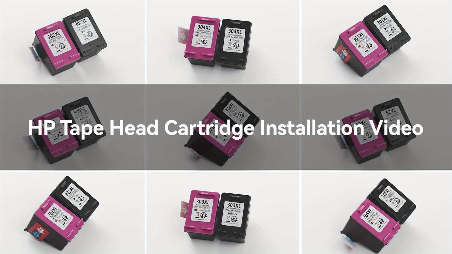 High-Yield 305XL Remanufactured Ink Cartridge for HP 305 305XL Compatible with HP DeskJet 2700 2710 2720 2722 DeskJet Plus 4100 4120 4130 Envy 6000 6010 6020 6032 Envy Pro 6400 6420- Black & Tri-Color