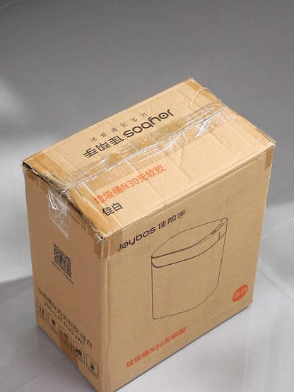 1pc 10 Litre Motion Sensor Trash Can for Bathroom, Automatic Trash Bin with Lid, Slim Rubbish Bin, Touchless Waste Bin, Small Garbage Can for Bathroom, Bedroom, Office, Kitchen, RV, Rechargeable, Auto-Adsorption Bag, Perfect