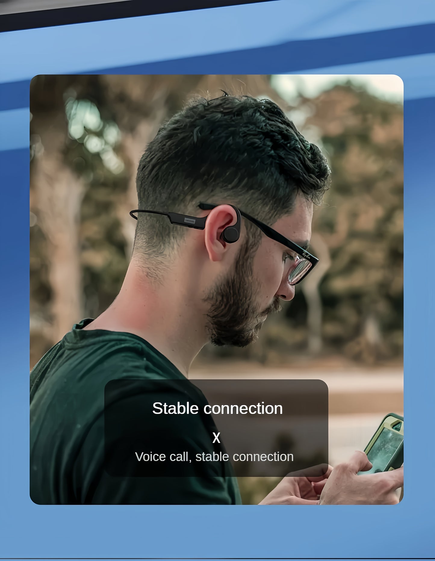 Lenovo X4 5.3 Chip + Low Power - Tech Enthusiasts - Daily Use - 2025 Popular Bone Conduction Wireless Bluetooth headphones