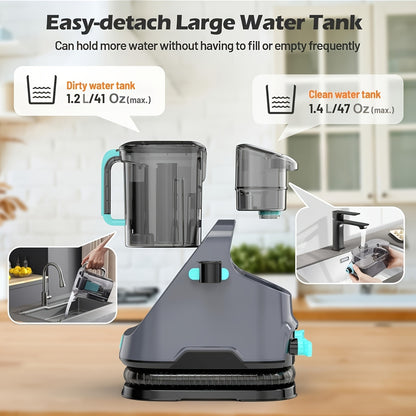 1pc HHD 14000Pa Powerful Pet Stain Remover Carpet Cleaner, 650W Handheld Upright Vacuum with Multi-Function Tools, Electric Powered 220-240V with EU Plug for Sofas, Curtains, and Home Use