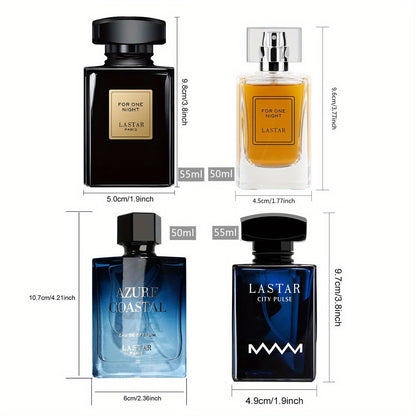 [4 Bottles] Cupid Fragrances for Men, Solve The Difficulty Of Choice, Pheromone Perfume, Show Your Charm, Perfume Gift, Individually Wrapped, Perfect for Dates And Travel, Ideal Birthday Or Christmas Gift for Yourself Or Frie