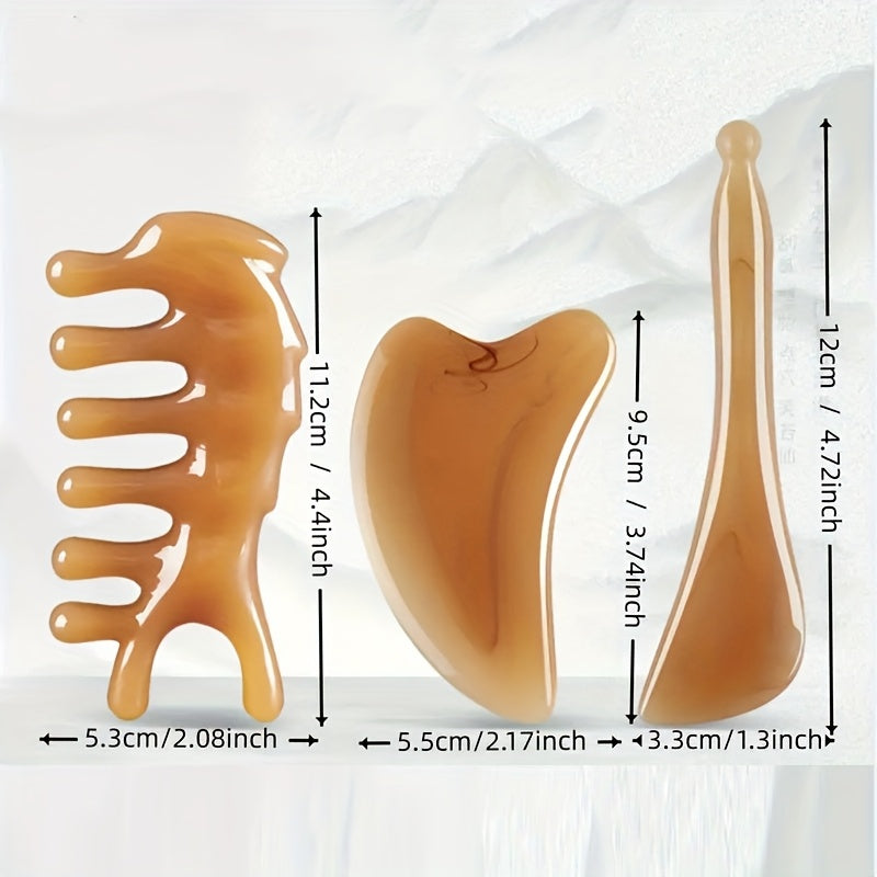 5pcs Luxurious Facial Care Kit - Rejuvenating Ice & Jade Roller, Gua Sha Tool, Soft Silicone Brush for Glowing Skin, Eye Massage, and Relaxation - Fragrance-Free, Battery-Free, Easy to Use, and Portable