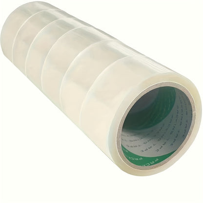 7 Rolls of 71.32 meter of Heavy Duty Clear Tape - Waterproof and Firm Seal for Packing and Moving - Polypropylene Carton Sealing Tape for Home, Office, Commercial Use