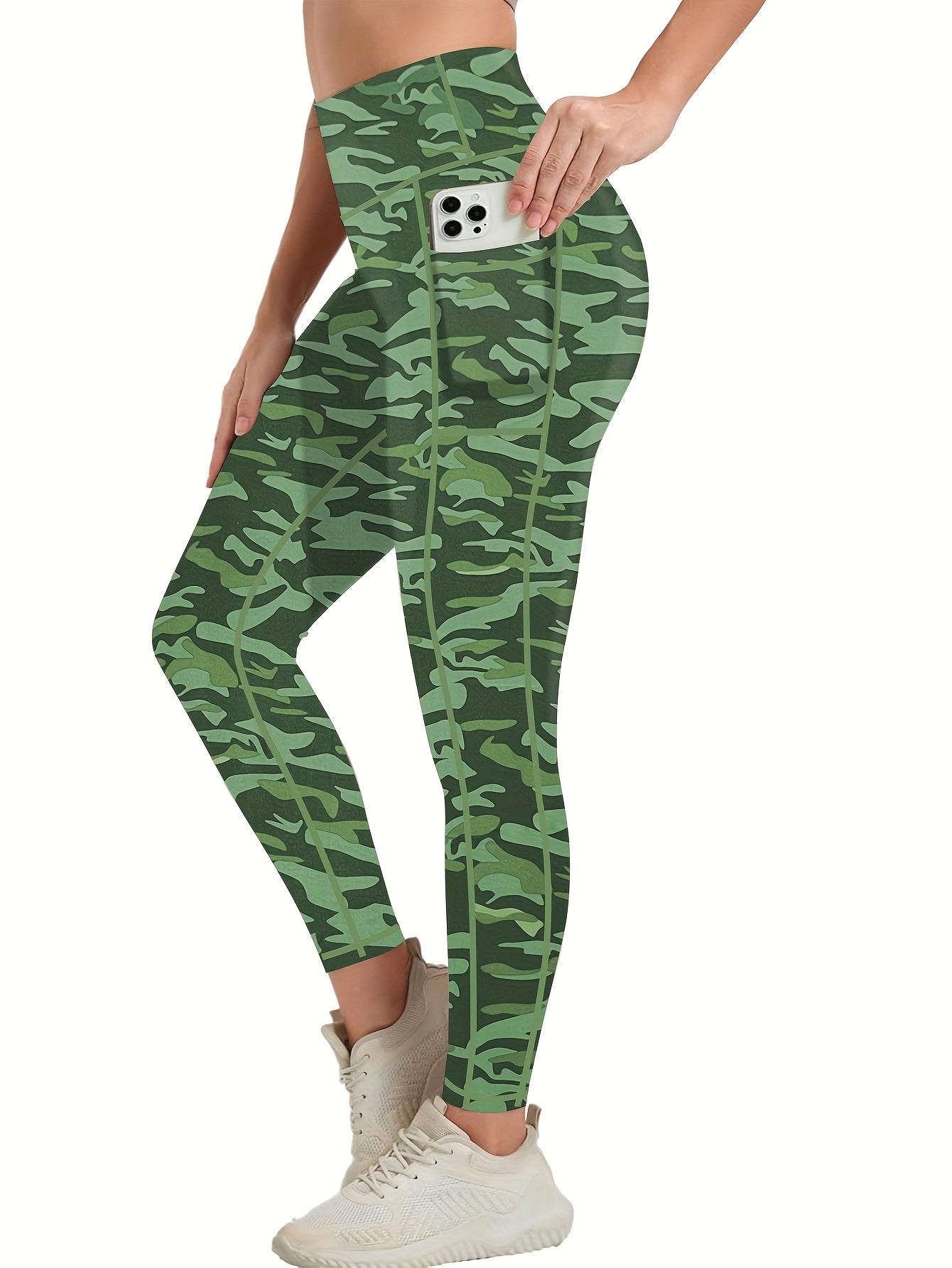 3-Pack Women'S High-Waisted Yoga Pants with Side Pockets - Non-Slip Grip, Stretchy Workout Leggings for Gym, Running, Everyday - All-Season Fitness Pants in Black/Gray/ - Ideal for Yoga, Pilates, Casual Attire, Yoga Leggings,