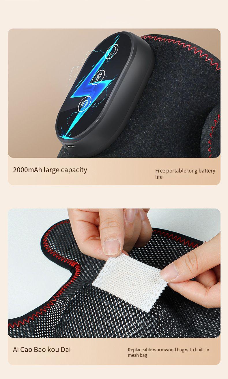 Intelligent Charging, Heating, Vibration Knee Massage Instrument For Middle-aged And Elderly People's Shoulder And Knee Dual Use